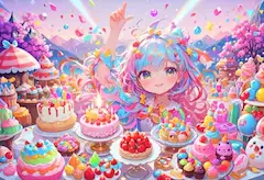 お菓子いっぱい