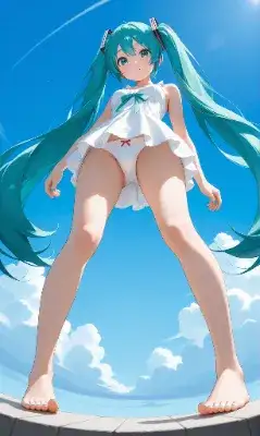 初音ミク パンチラ アルバム1
