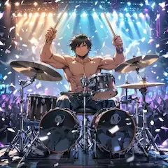 初心者用ドラムセット\10000