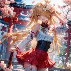 【原神】フィッシュル 巫女