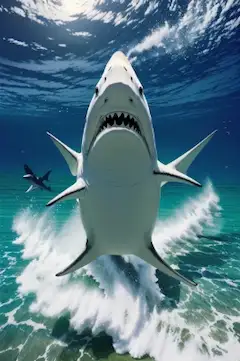 空飛ぶサメ