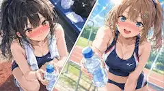 汗と水の夏の競技場