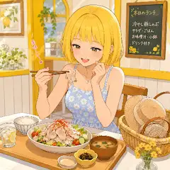 ランチ/冷やし豚しゃぶ（レモンちゃん）