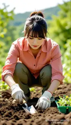土に還る、ナチュラルな美しさ - Returning to the earth, natural beauty