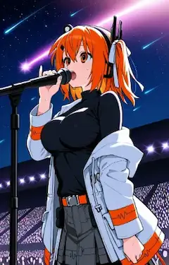 adachi rei,singing