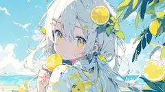 レモンの少女と夏の秘密のビーチ
