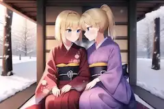 雪が止むまでここに居よう