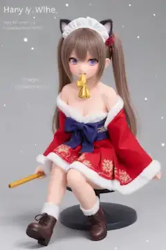 猫耳メイドの笛吹きクリスマス(フィギュア)