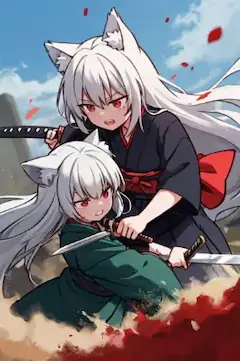 狼侍の死闘