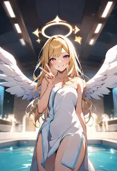 大浴場お嬢さま