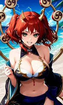 カンナ様　雷神太鼓