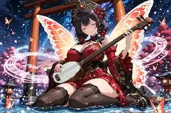 水辺に響く妖精の夜想曲