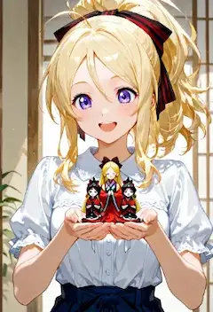 小さな仲間たちとの優しい午後