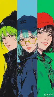 色彩探偵団／スマホ壁紙アーカイブ