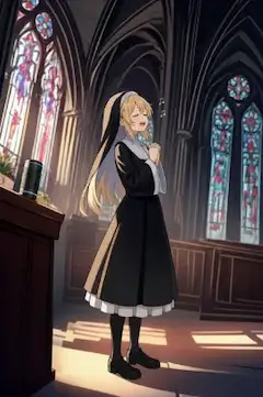 教会の歌姫と響く旋律