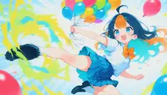 ぴくたーちゃんキック