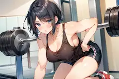 筋トレ女子