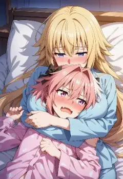 アストルフォの髪を嗅ぐジャンヌちゃん