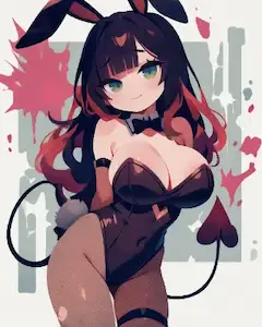 魅惑の悪魔バニー 夜の誘惑