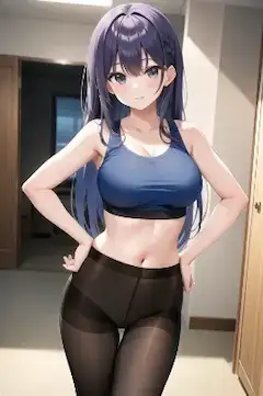 「私のお腹どう？」