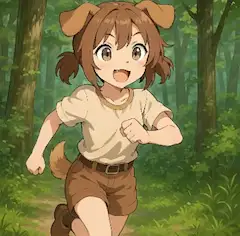 私は、犬型獣人族のルル、よろしくね🎵