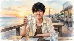 はいチーズ！ ― 笑顔に隠した恥じらい