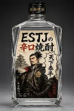 ESTJ武将の天下泰平焼酎