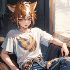 【原神】ゴロー 私服