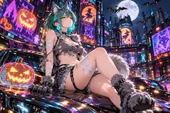サイバーパンクハロウィン