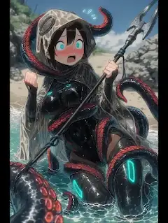 タコと海女2099