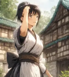 くノ一１人旅