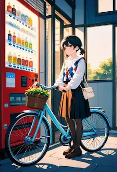 「この街の光景も私が大人になったら変わっていくんだろうなぁ…」