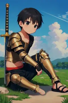 退役の戦士