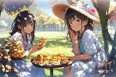 おひるごはんだよー！