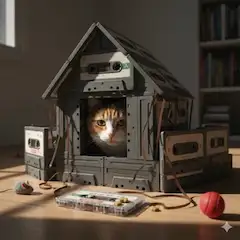 カセットハウスの秘密の住人