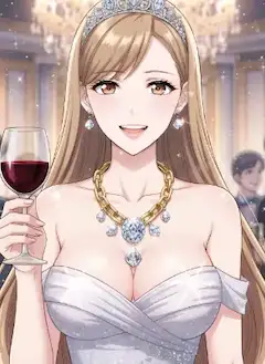 宝石輝く優雅な姫