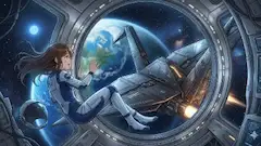 折り鶴型星間宇宙船