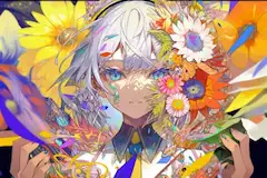 酔蝶花　「黄」