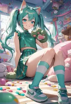 猫耳キャンディーガール