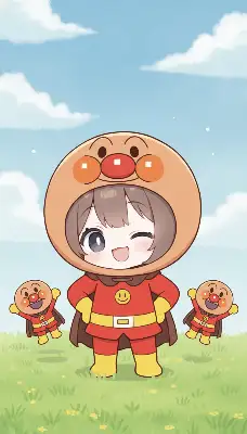 アンパンマンの着ぐるみ
