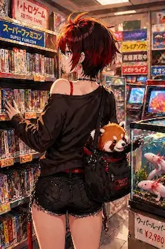 レトロゲームとウーパールーパー