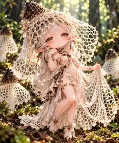 ★キヌガサタケちゃん