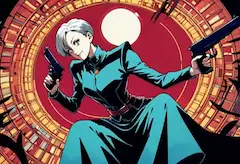 ポップな拳銃使い
