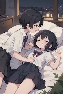 幼馴染とお泊まり会