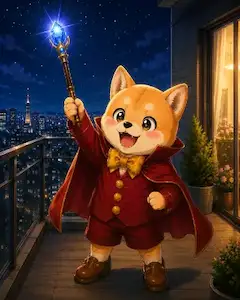 柴犬の魔法使い、帰る場所を決める