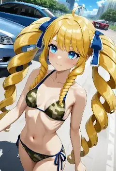 [動画]水着ヨリコちゃん