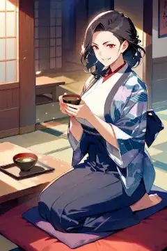 奥方様と母鬼（ＪＳちゃん）