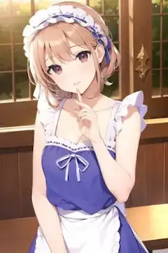 クールビズなメイドさん