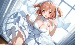 【はたらく魔王さま！】佐々木 千穂 (ウェディングドレス) ①