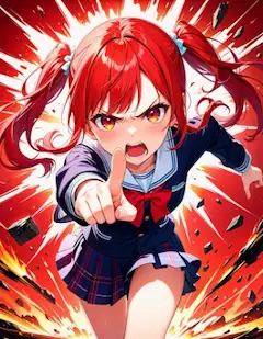 怒り爆発